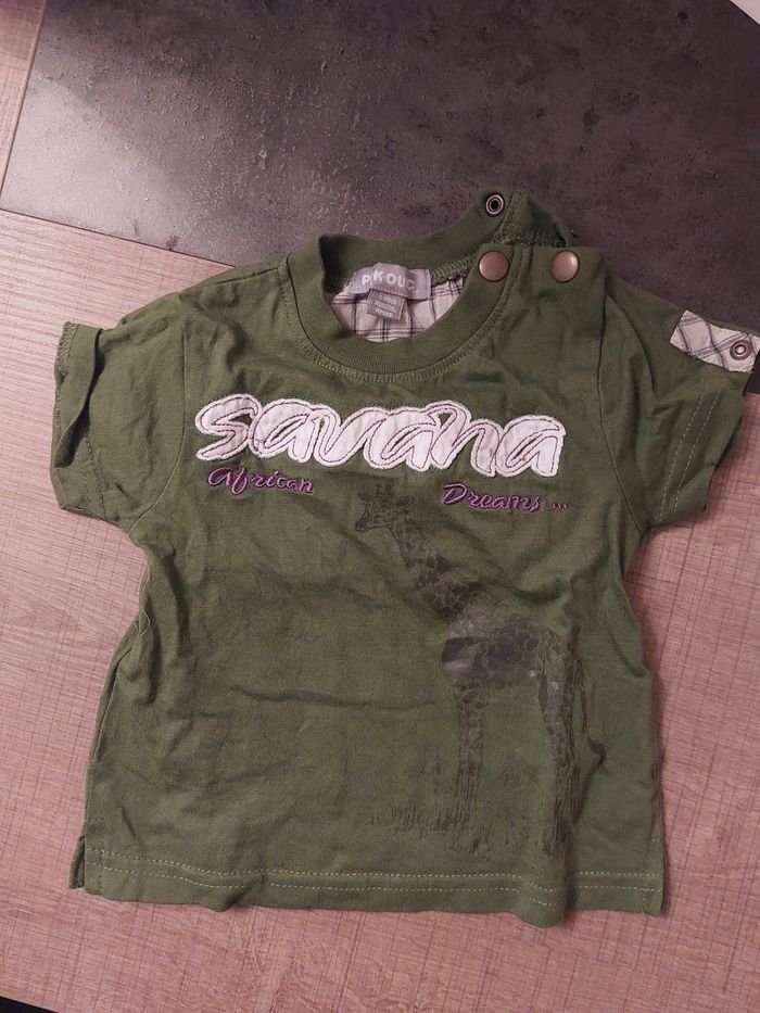 Lot t-shirt 6 mois plusieurs marques - photo numéro 8