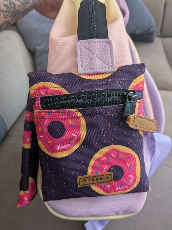 Sac Cabaïa S et 3 pochettes Donuts - photo numéro 6