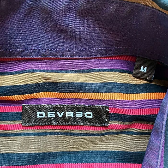 Devred Slim Fit Chemise à Rayures Homme Exclusive Vintage Collection Chic Parisian Style (Taille M) - photo numéro 2