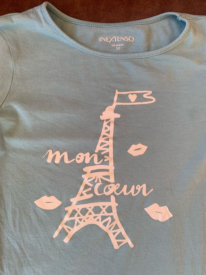 T-shirt 10 ans in extenso - photo numéro 2