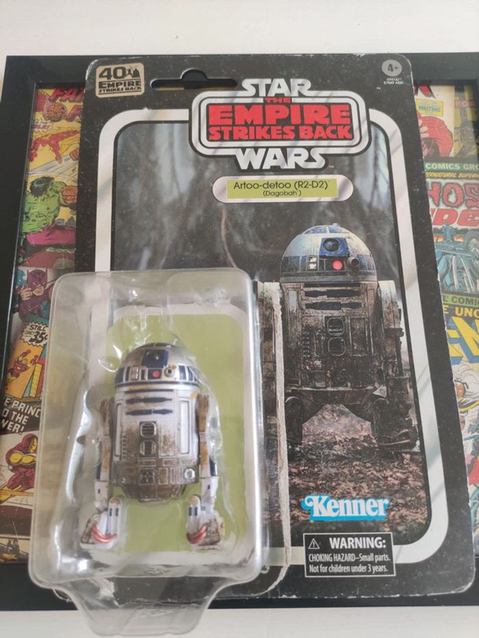 Figurine Star Wars R2 d2 artoo detoo Dagobah Kenner