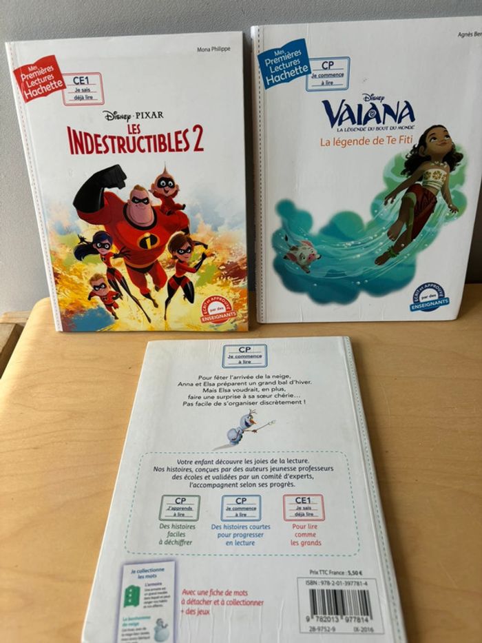 Premier lecture CP, CE1#Disney#lot