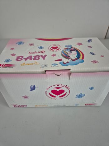 Carton de 12 paquets de lingettes Licorne
