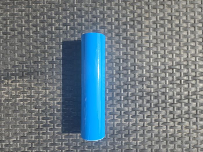 Films autocollant permanent bleu clair (5 m)pour machine de découpe