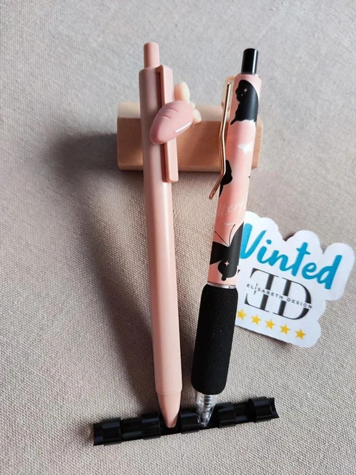 Lot de 2 stylos gel rétractables - photo numéro 2