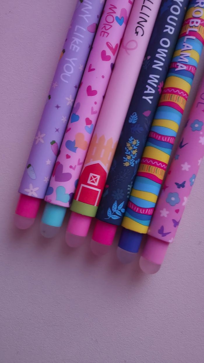 Lot de 6 stylos animaux kawaii - photo numéro 4