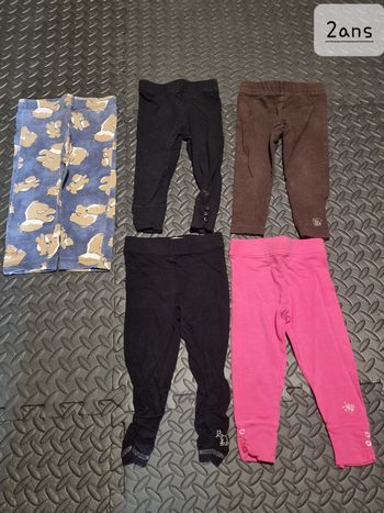 Lot leggings caleçons