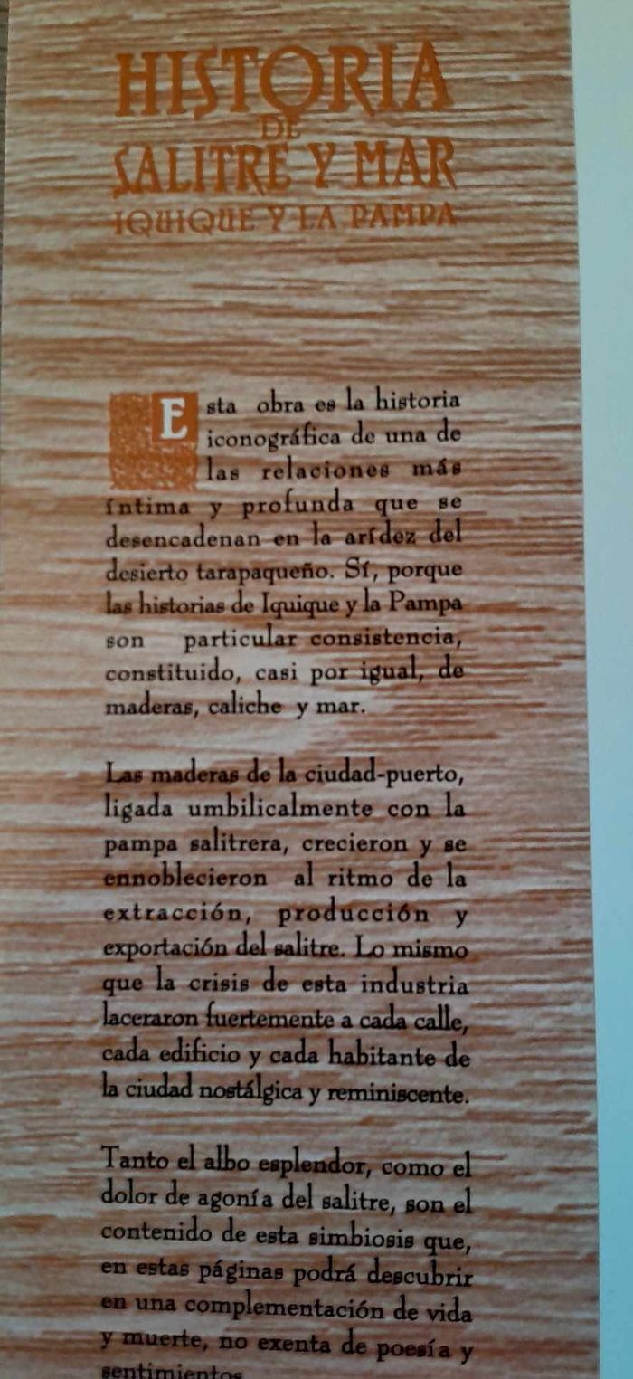 Historia de Salitre y mar Iquique y la pampa (chili, mexique) - photo numéro 4