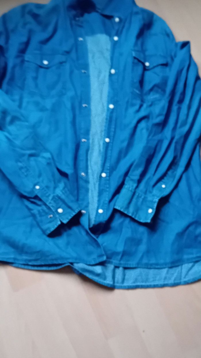Chemisier en jean - photo numéro 2