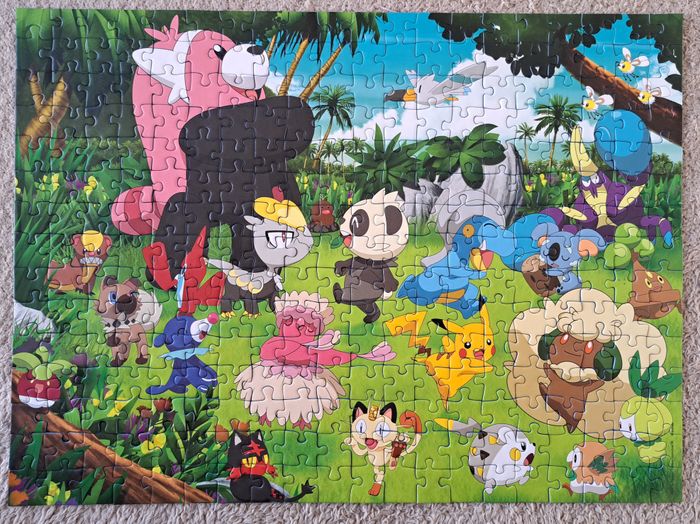 🧩 Puzzle Pokémon de 2018 - complet - photo numéro 3