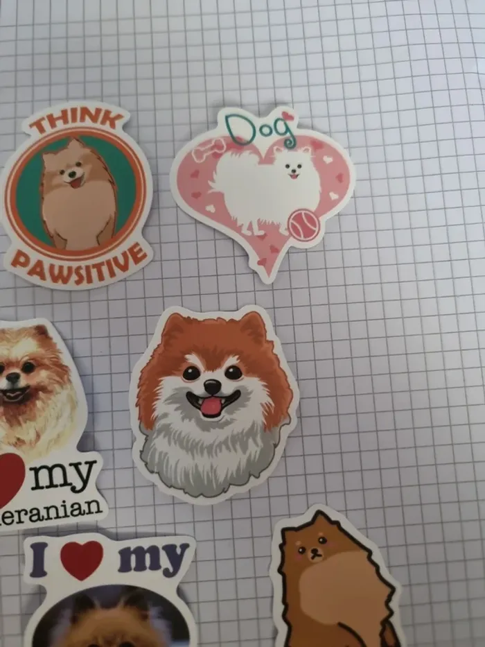 Lot d'autocollants chien (lot B) - photo numéro 3