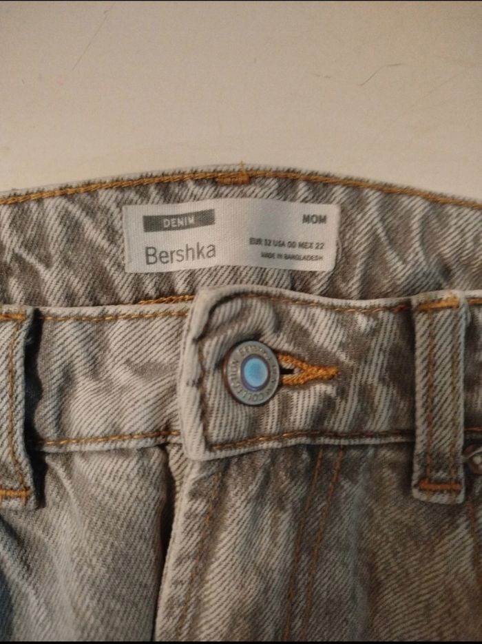 Jean Mom Gris Bershka - photo numéro 4