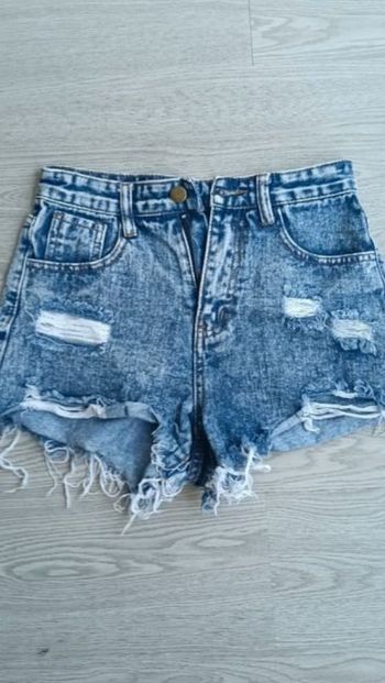 Jeans short femme 