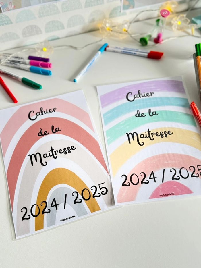 Cahier et agenda du maître maîtresse - photo numéro 18