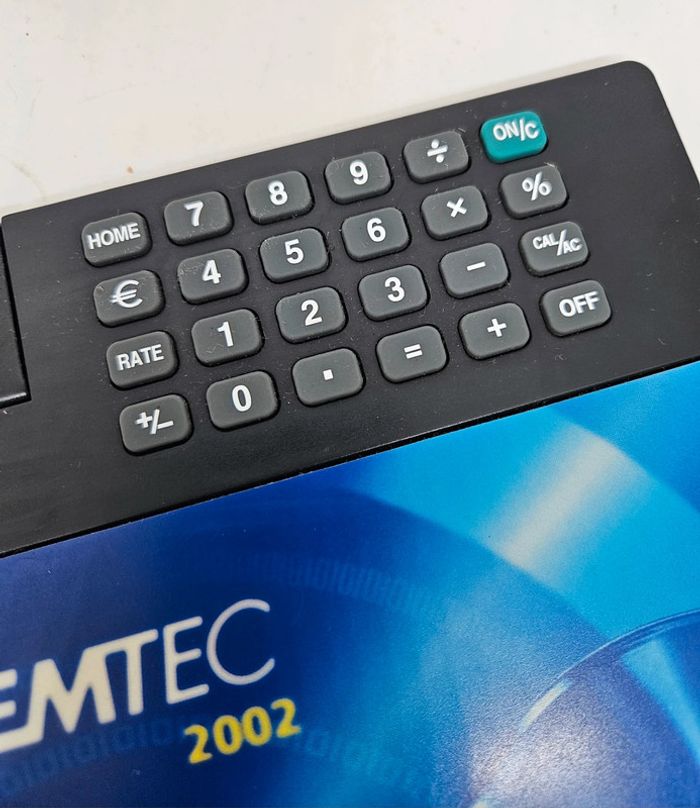 Calculatrice / convertisseur. 
Emtec.
Basf.
23x21cm - photo numéro 5