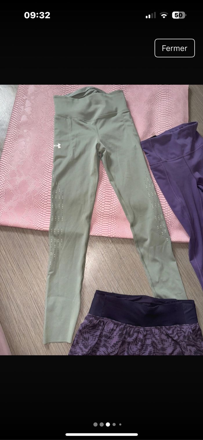 Lot leggins sport under amour xs - photo numéro 3