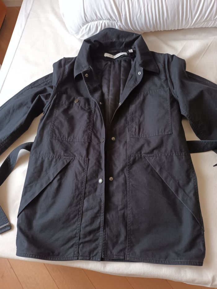 Trench  Lemaire Uniqlo, T XS/ 34 - photo numéro 4