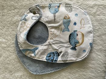 bavoir baltique poisson lune