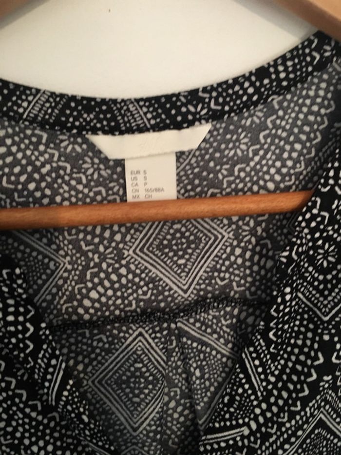 Très belle blouse col bateau manches trois quart H&M 💚 - photo numéro 4