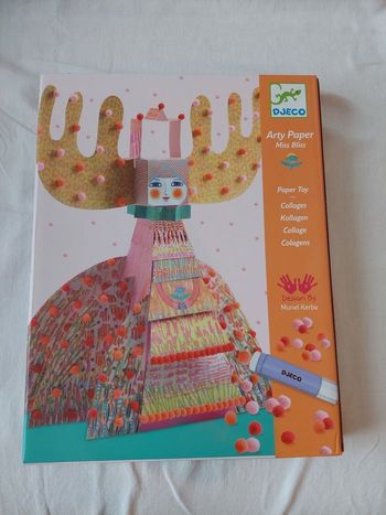 Arty paper Djeco Miss Bliss