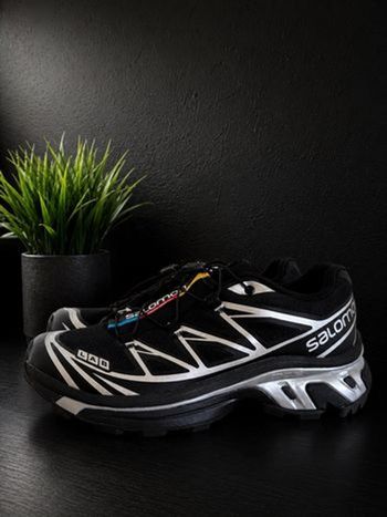 Salomon XT-6 Black Silver 38