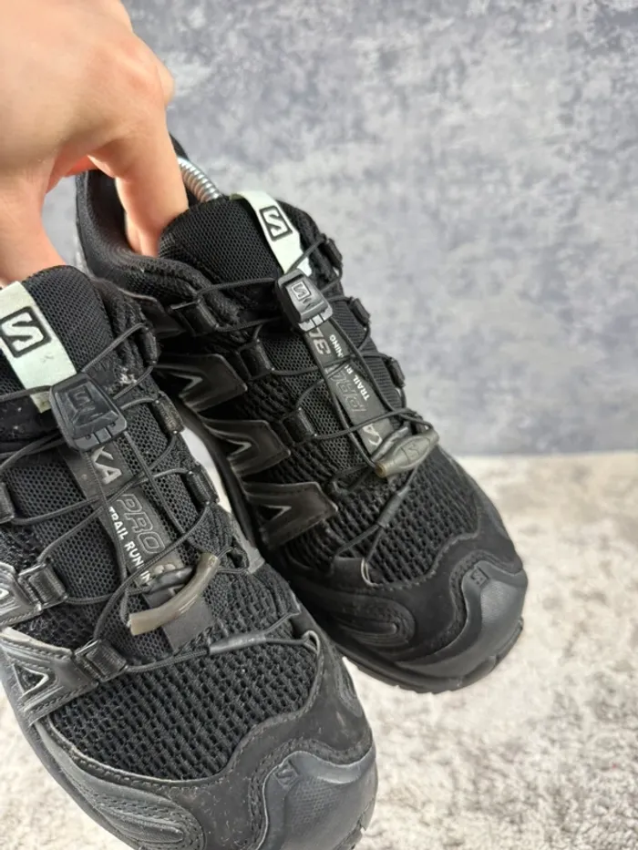 Salomon XA Pro 3D - Trekking Shoes - Black & Grey - photo numéro 14