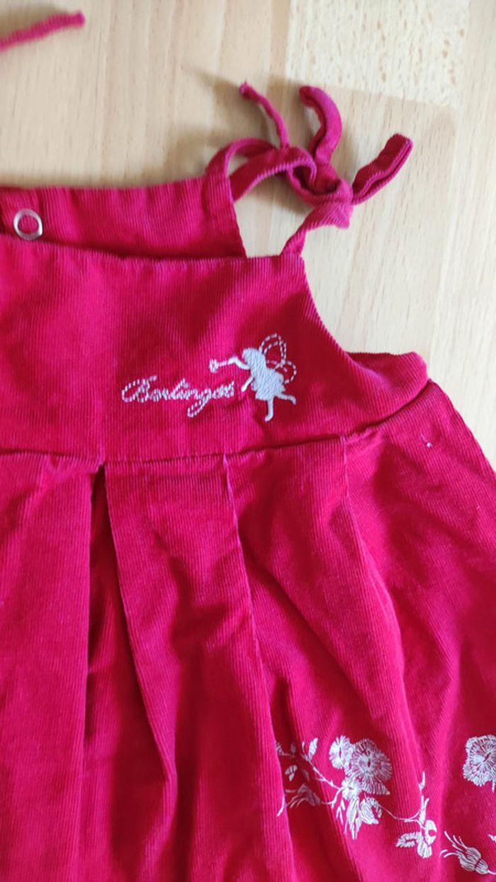 Robe rouge taille 6 mois - photo numéro 2