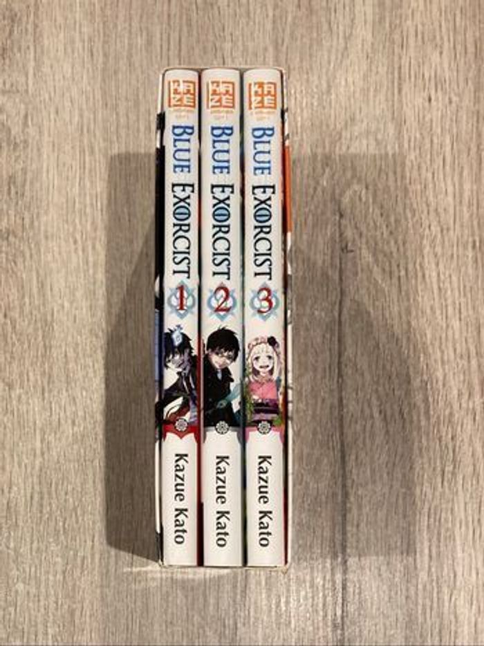 Coffret Blue Exorcist Tomes 1-2-3