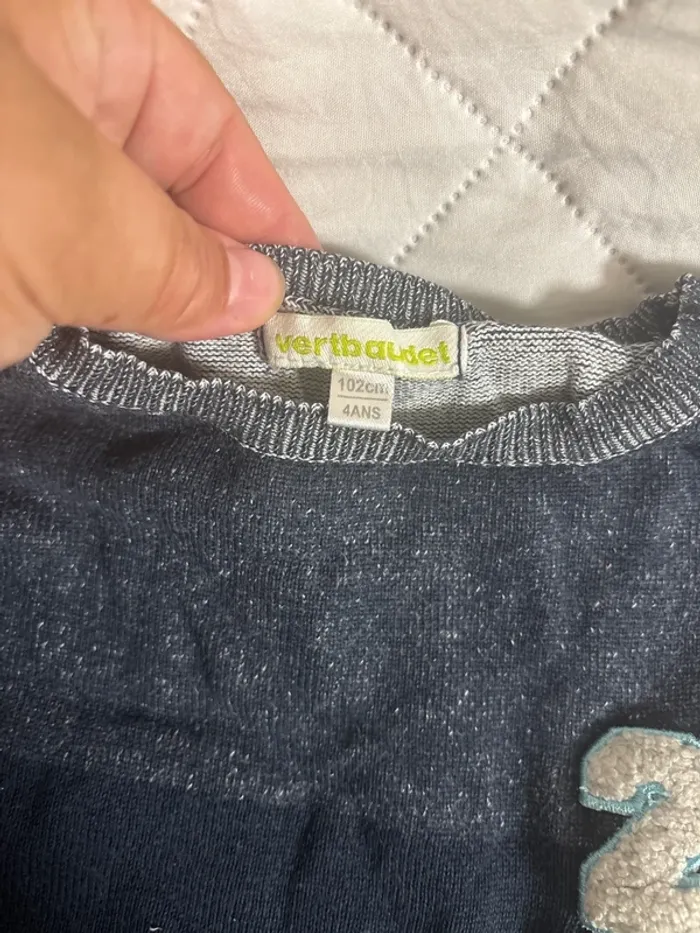 Pull taille 4ans marque vert baudet - photo numéro 3