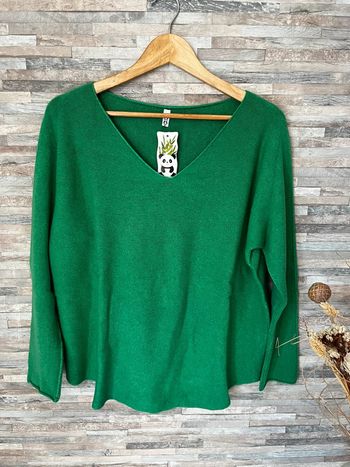 Pull vert sapin