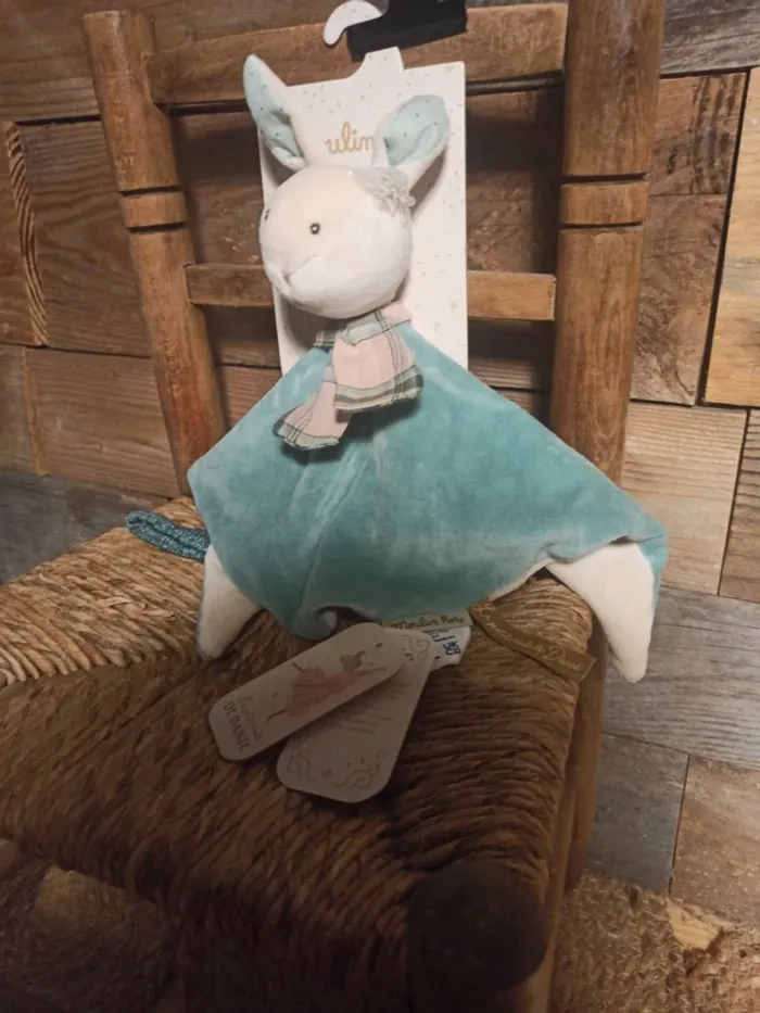 Doudou lapin la petite école de danse moulin roty neuf - photo numéro 4