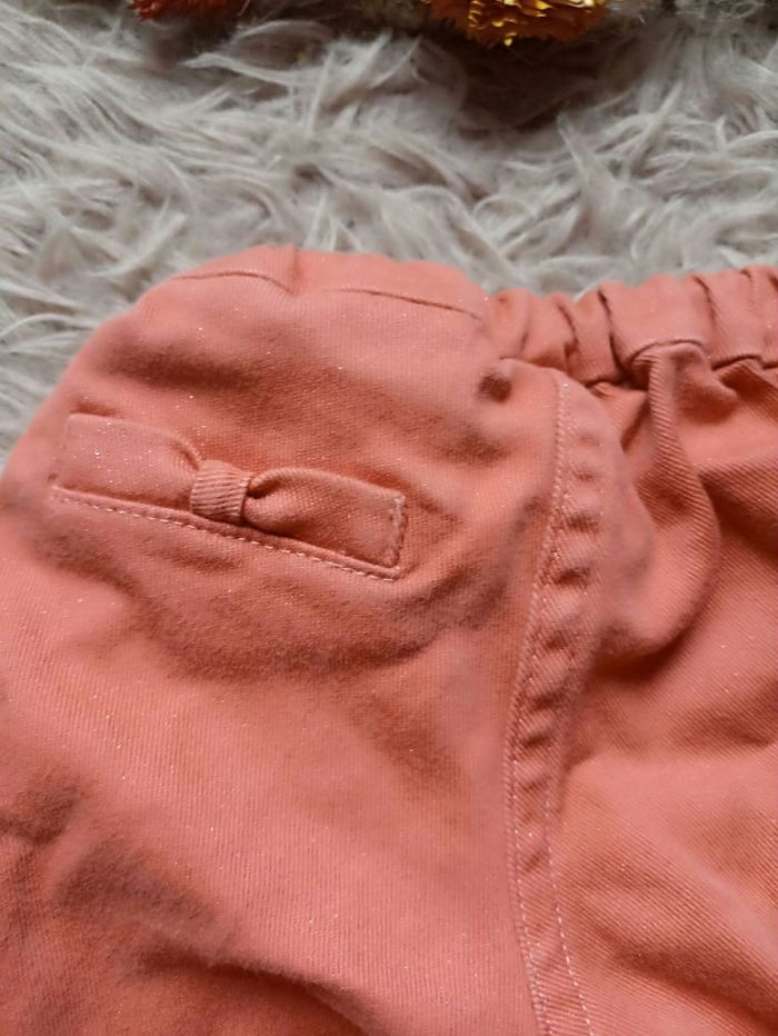 Jean corail légères paillettes - photo numéro 4