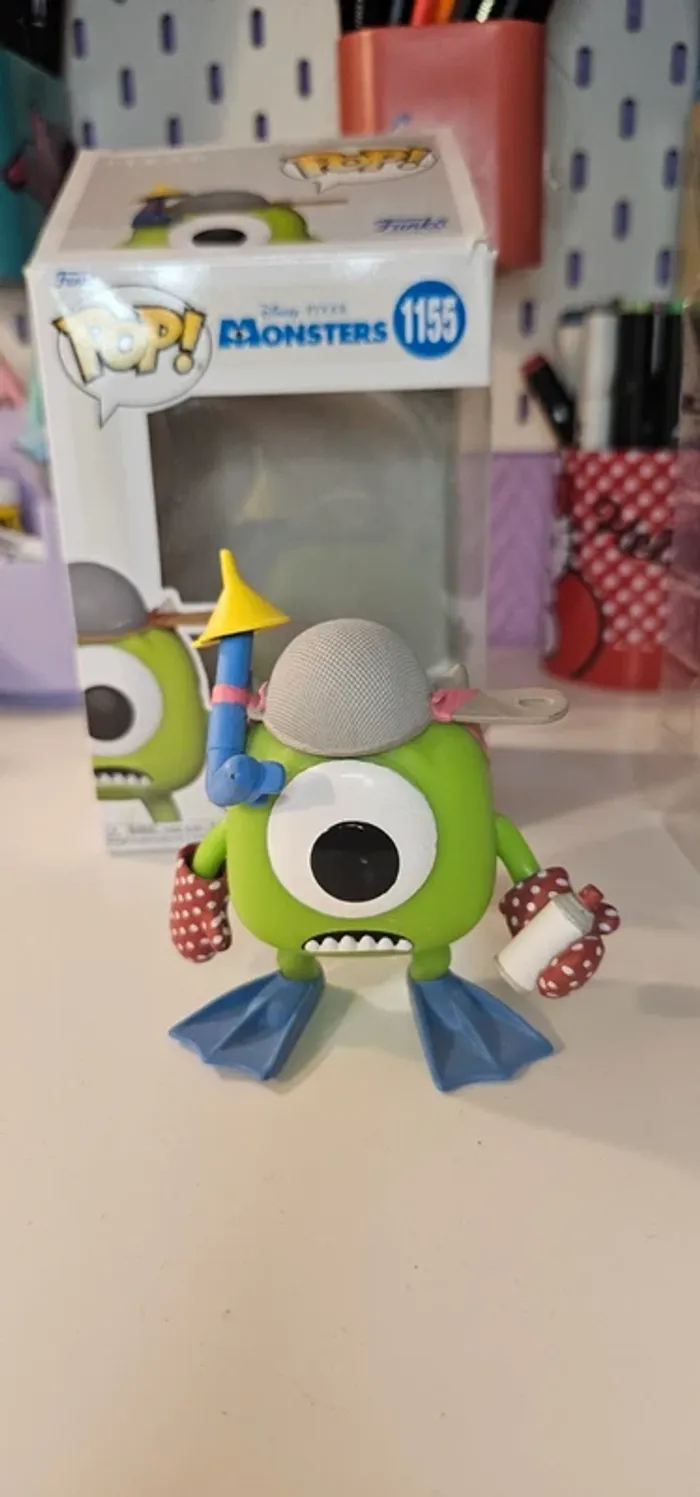 Pop Monsters numéro 1155 Mike wazowski - photo numéro 2