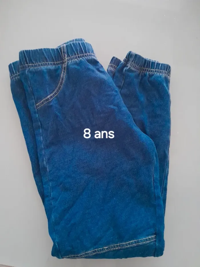 Jean mixte 8 ans