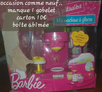 Machien à glace Barbie