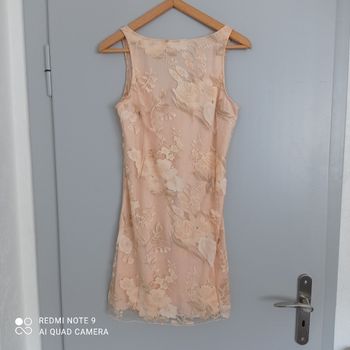 Robe abricot t40