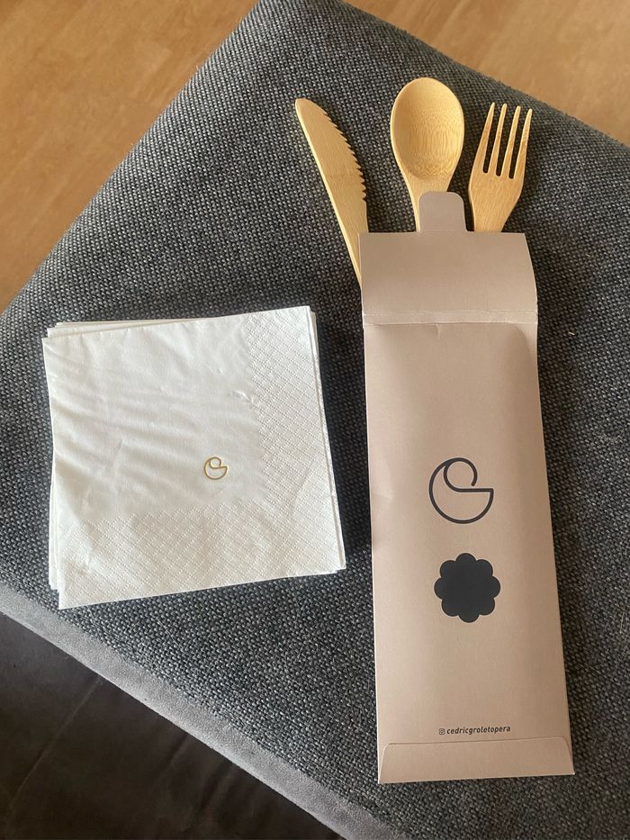 Couvert en bois Cedric Grolet