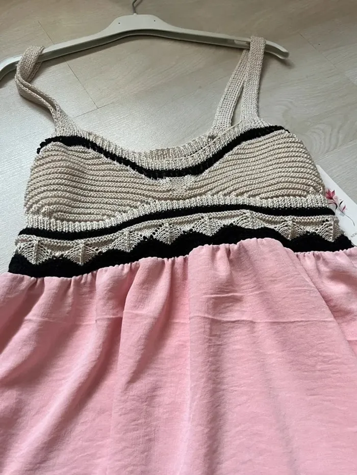 Robe longue bohème crochet – plusieurs coloris - photo numéro 3