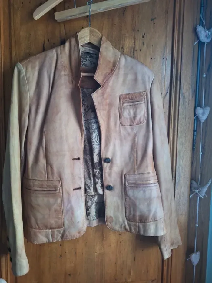 Veste cuir oakwood - photo numéro 2