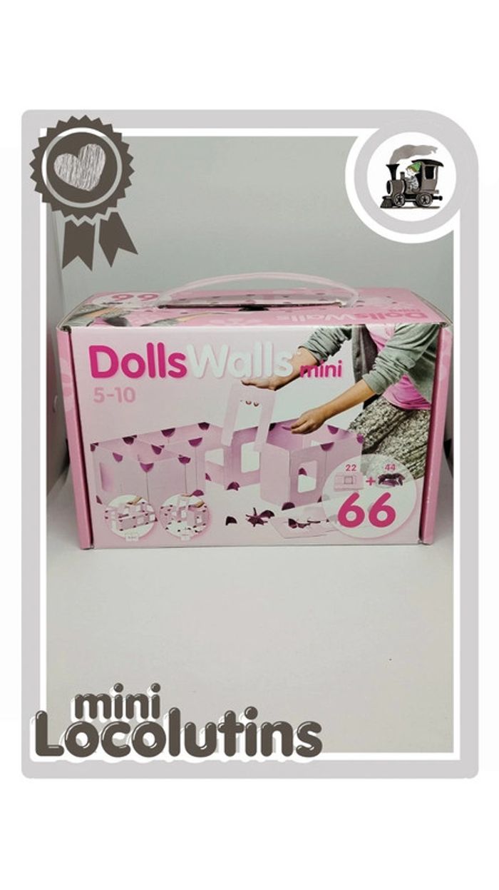 🚂 murs de maison de poupée