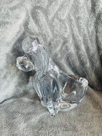 Vide poche caniche cristal de vanne