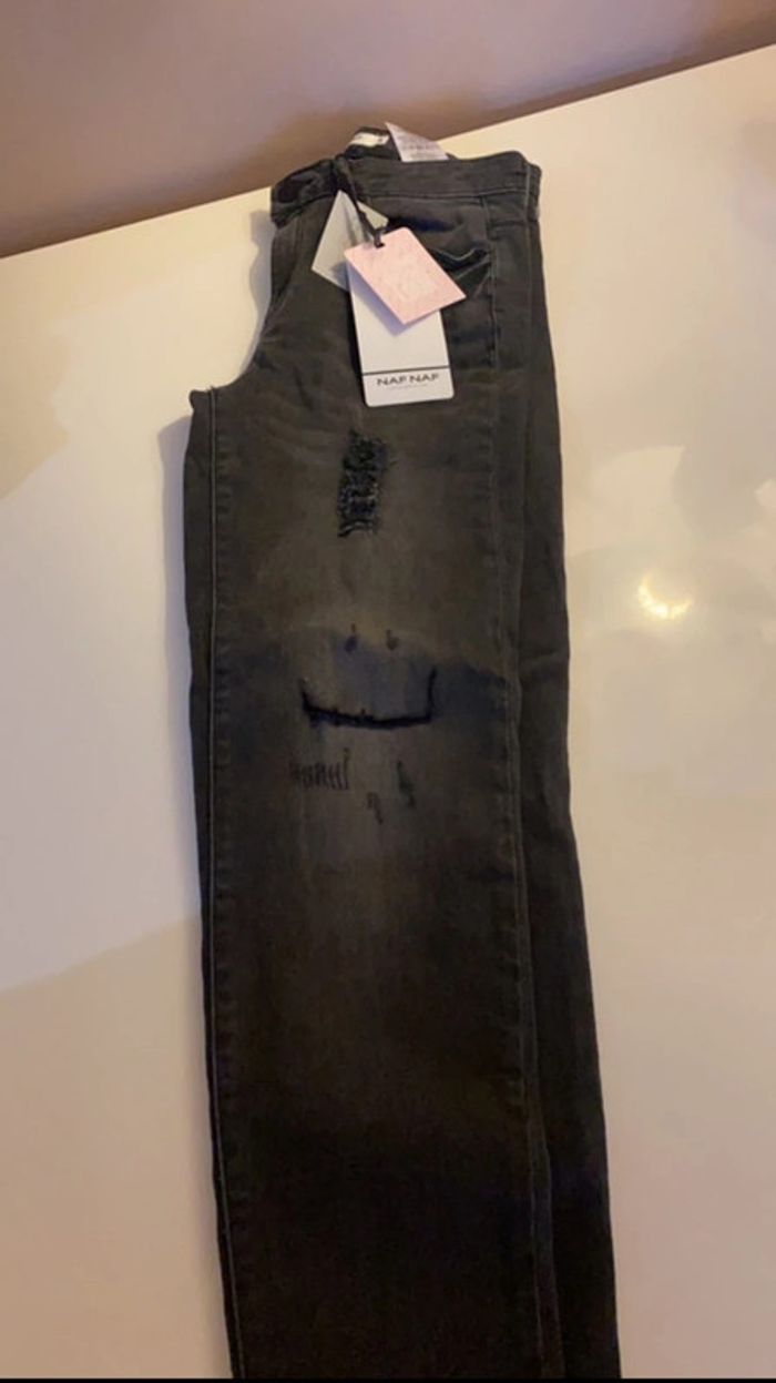 Jean slim noir femme neuf - photo numéro 2