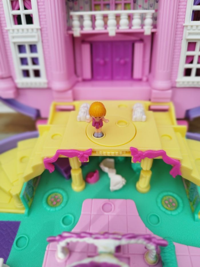 Grand cœur violet Polly pocket Bluebird - photo numéro 4