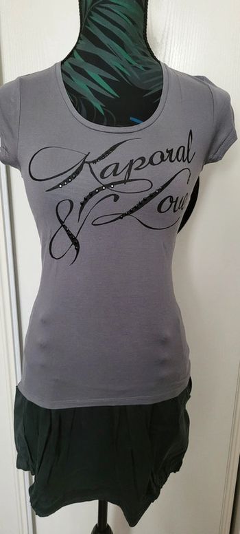 Tee-shirt Kaporal gris XS