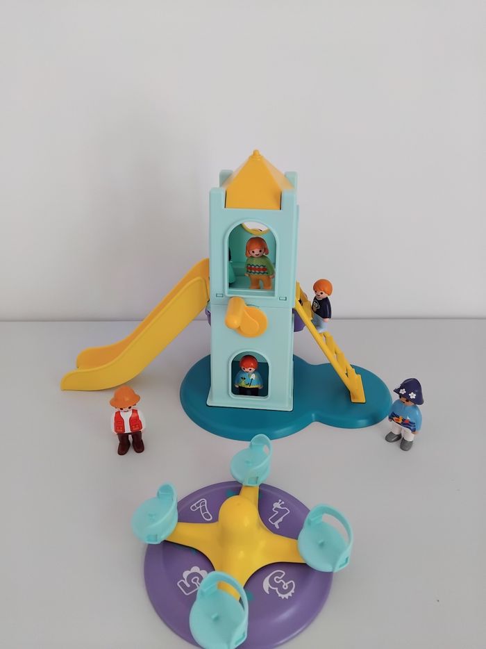 PLAYMOBIL 123 Manège Tourniquet - photo numéro 4