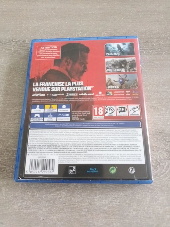 Jeu de ps4 - photo numéro 2