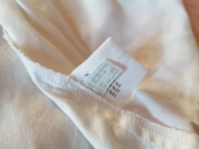 Chemise vintage blanche Sonia marohn - photo numéro 9