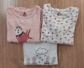 Lot tee-shirts manches longues