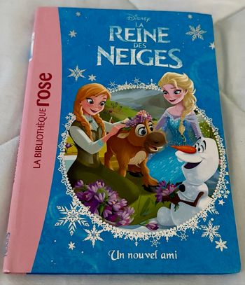 Livre La Reine des Neiges - Un nouvel ami « Disney - Hachette »