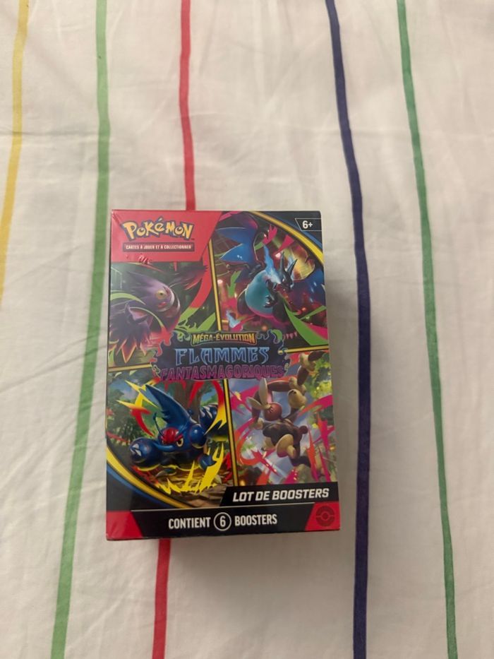 Bundle Pokémon – Méga Évolution Flamme Fantasmagorique ME02